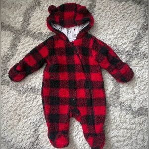 Infant Winter One Piece: Size Newborn